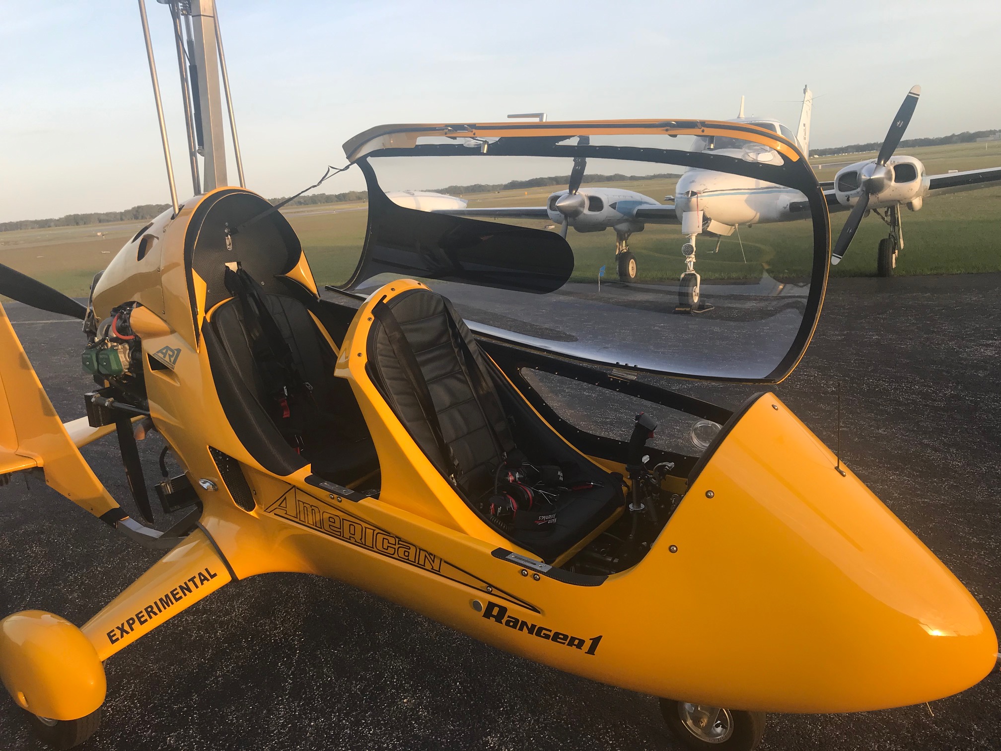 Enclosed AR-1Gyroplane